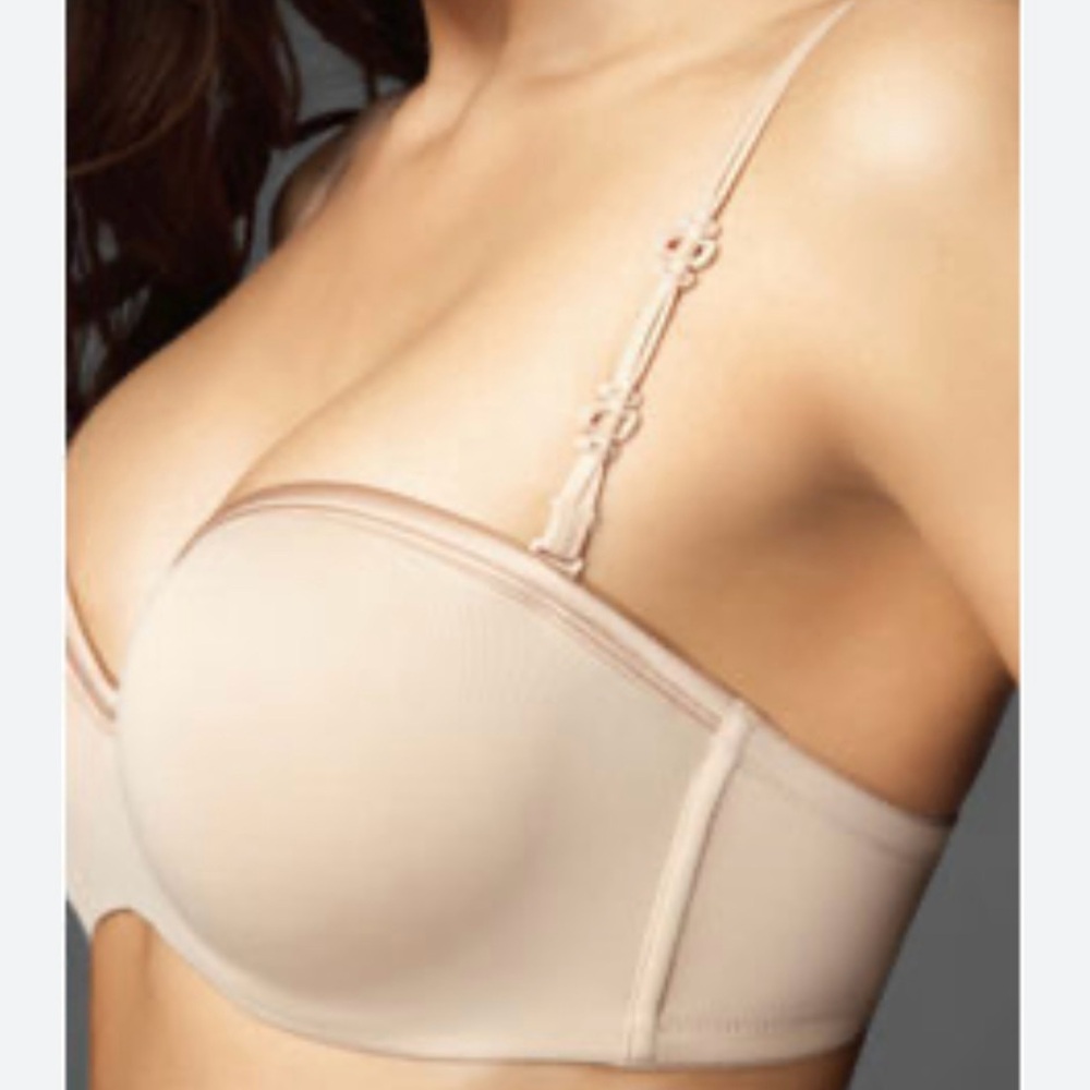 LE MYSTERE Soft Beige Bra (removable straps)